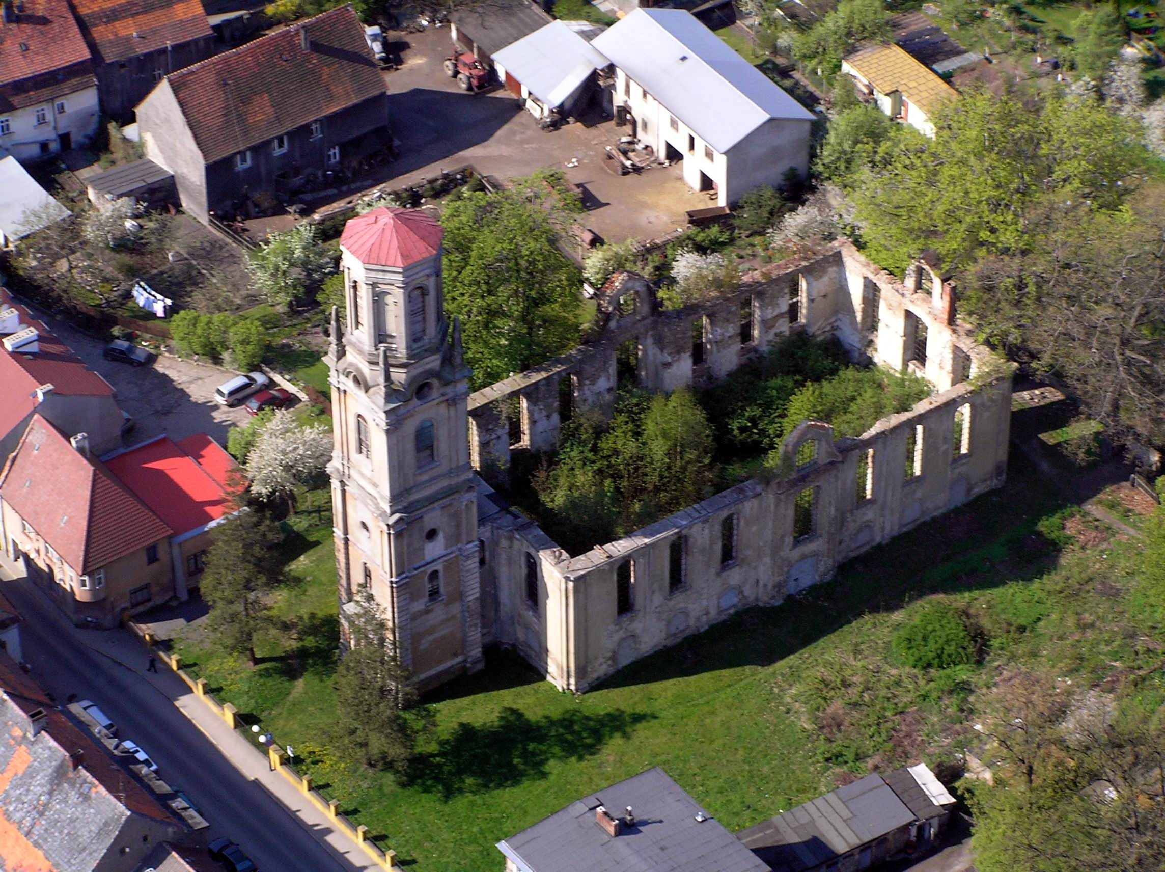 Dzieje budynku kościoła ewangelickiego