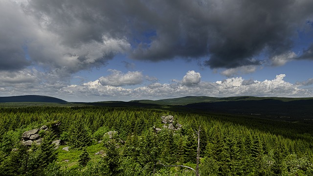 panorama Gór Izerskich
